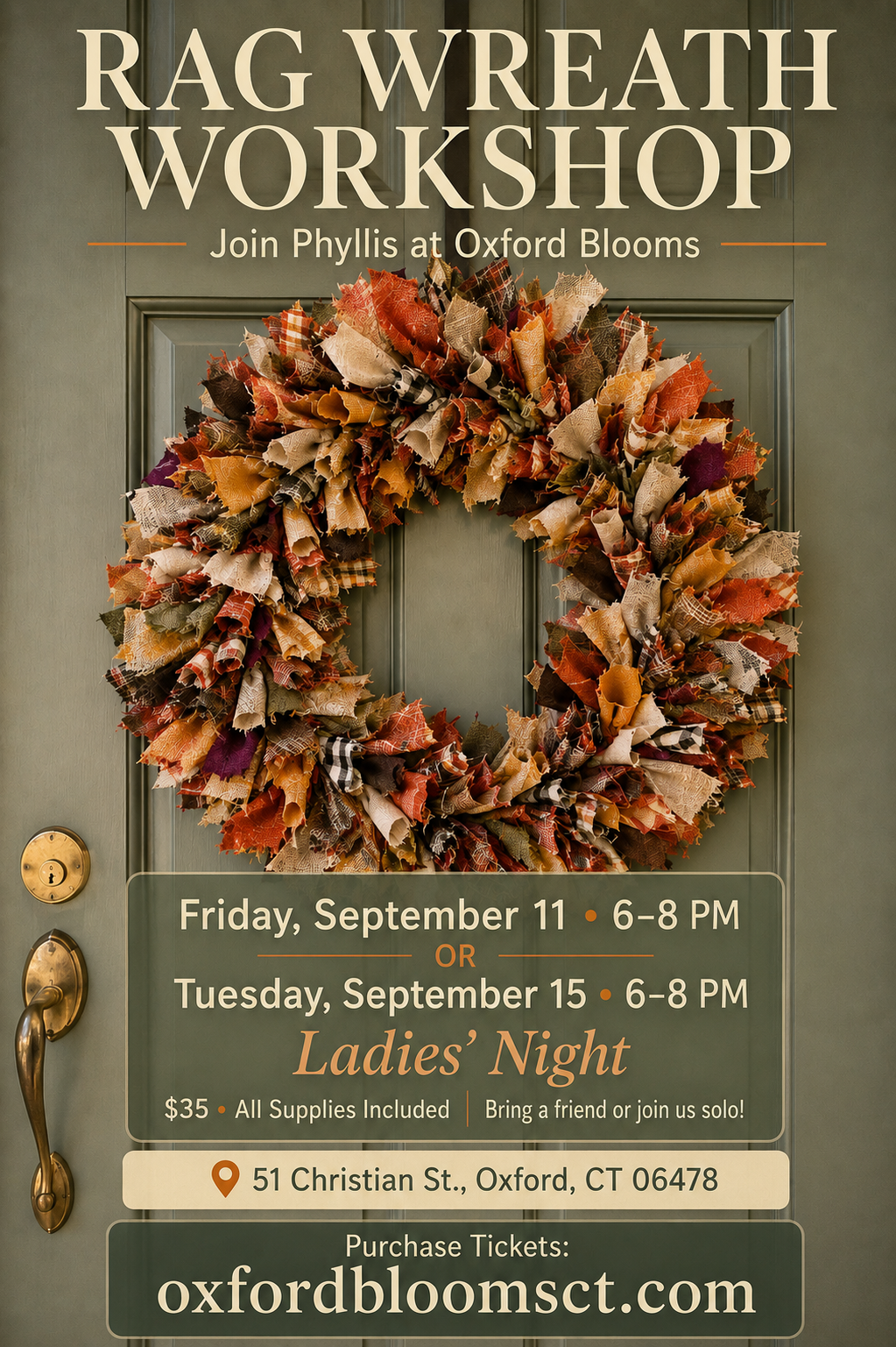 Rag Wreath Workshop