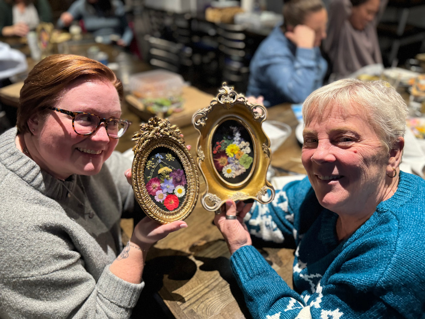 March Pressed Floral Art Workshop @ Volo Restaurant