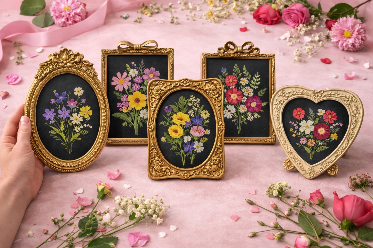 Galentine’s Pressed Floral Art Workshop @ Volo Restaurant