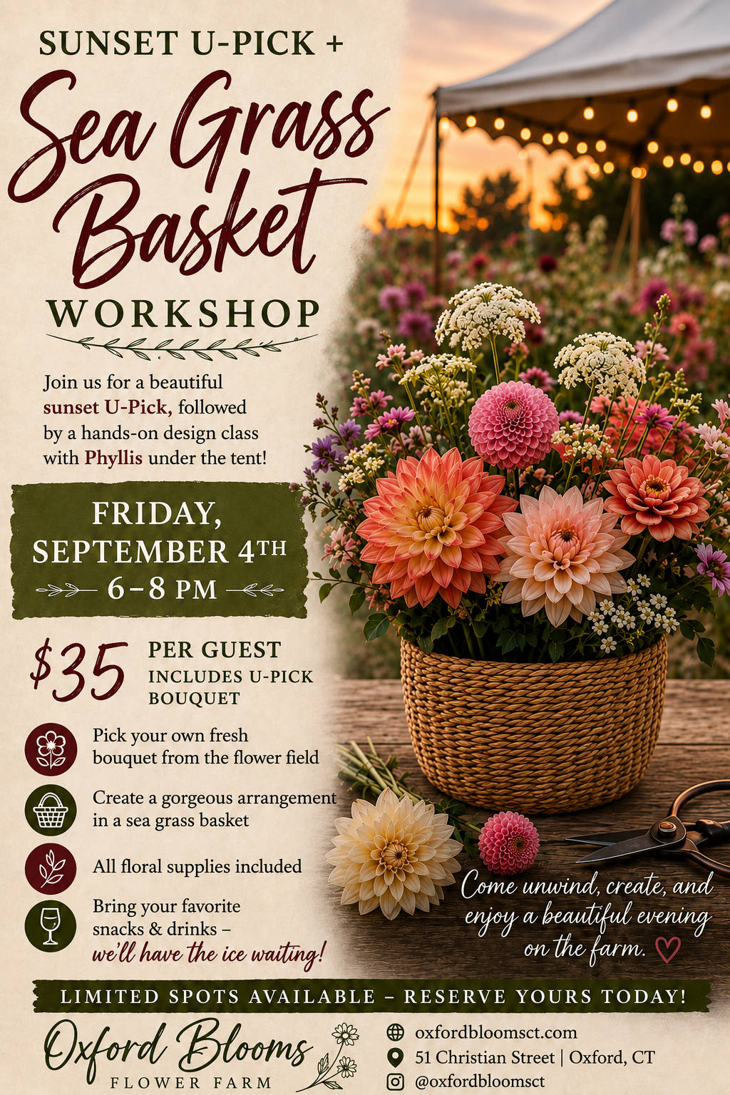 Sea Grass Basket Workshop