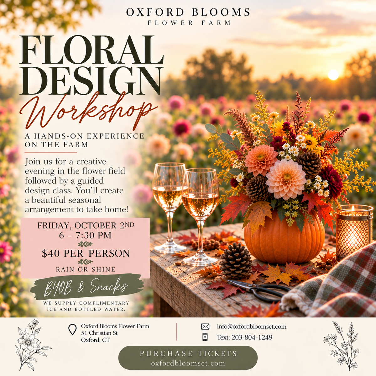 Autumn Floral Workshop