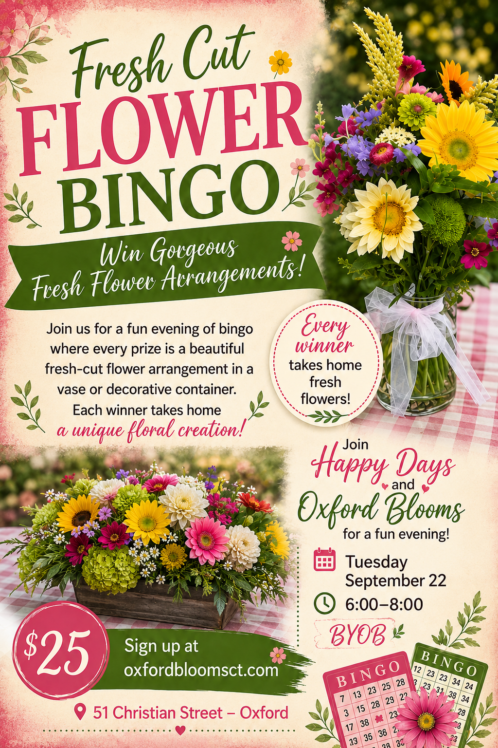 Flower Bingo