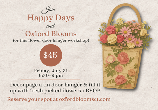 Decoupage Door Hanger Workshop